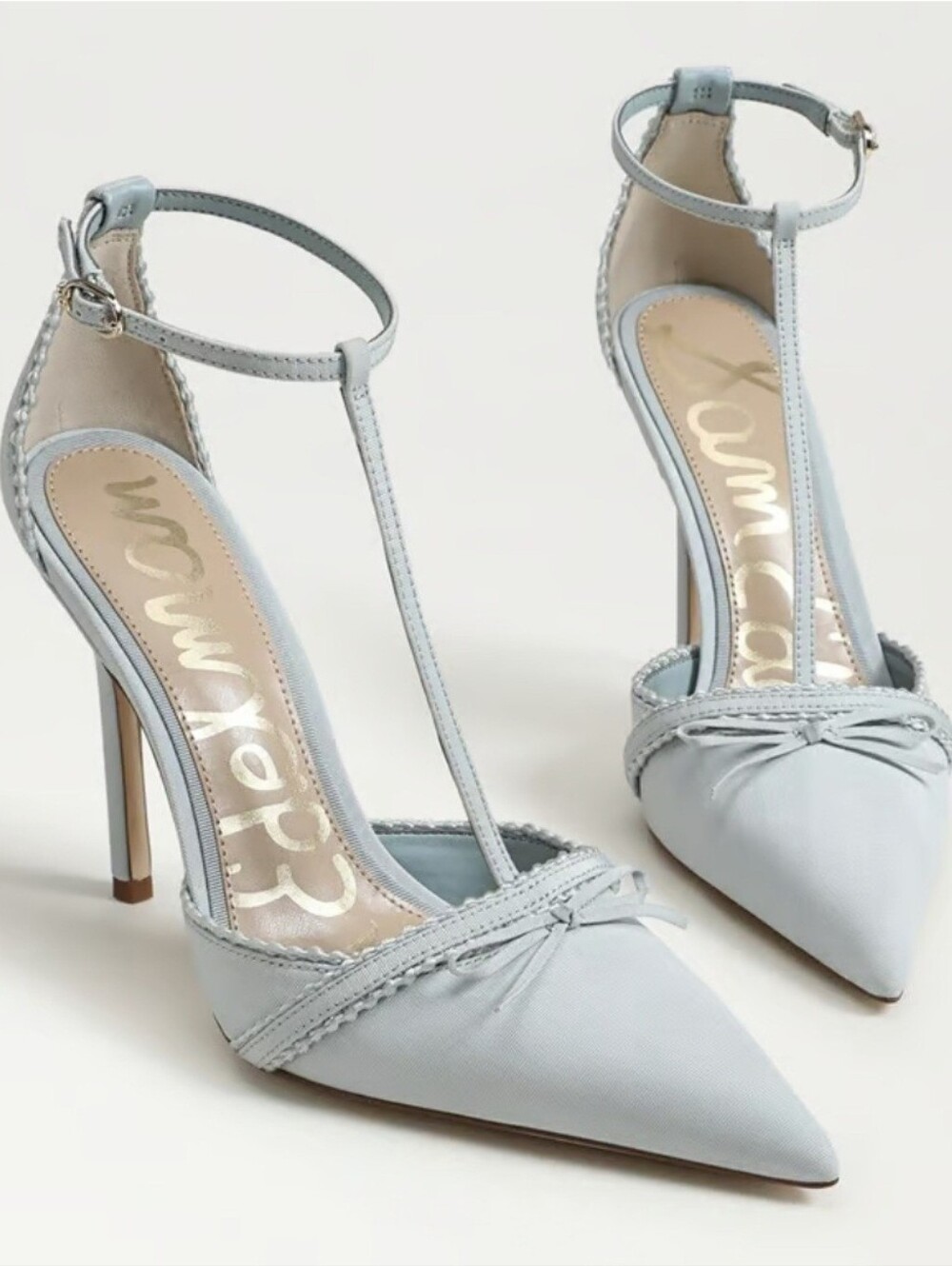 SAM EDELMAN Ozzy T-strap Heels